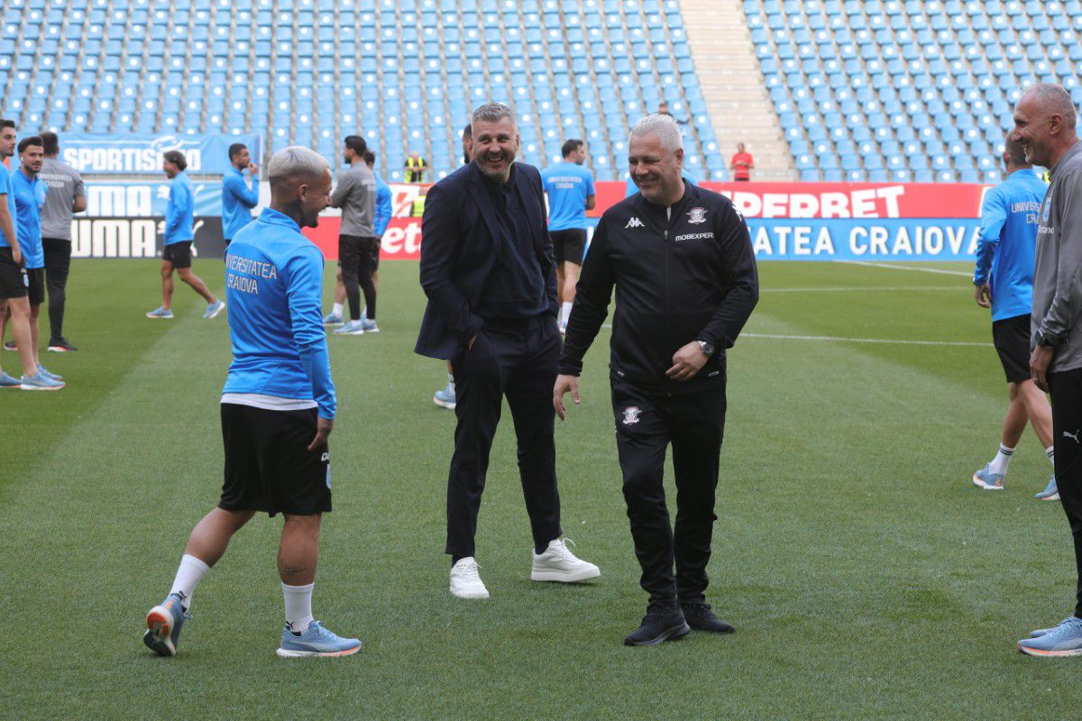 Universitatea Craiova - Rapid, imagini înainte de meci