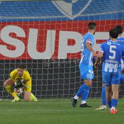 Christensen, furios că a ratat, apoi sărbătorește gafa lui Laurențiu Popescu, foto: Ionuț Iordache / GSP