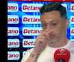 Mirel Rădoi, în lacrimi după Universitatea Craiova - Rapid 1-2, etapa 7 Superliga. Foto: captură TV