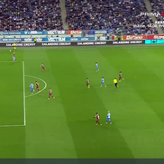 Marian Aioani, gafă de proporții în Universitatea Craiova - Rapid, foto: captură Prima Sport