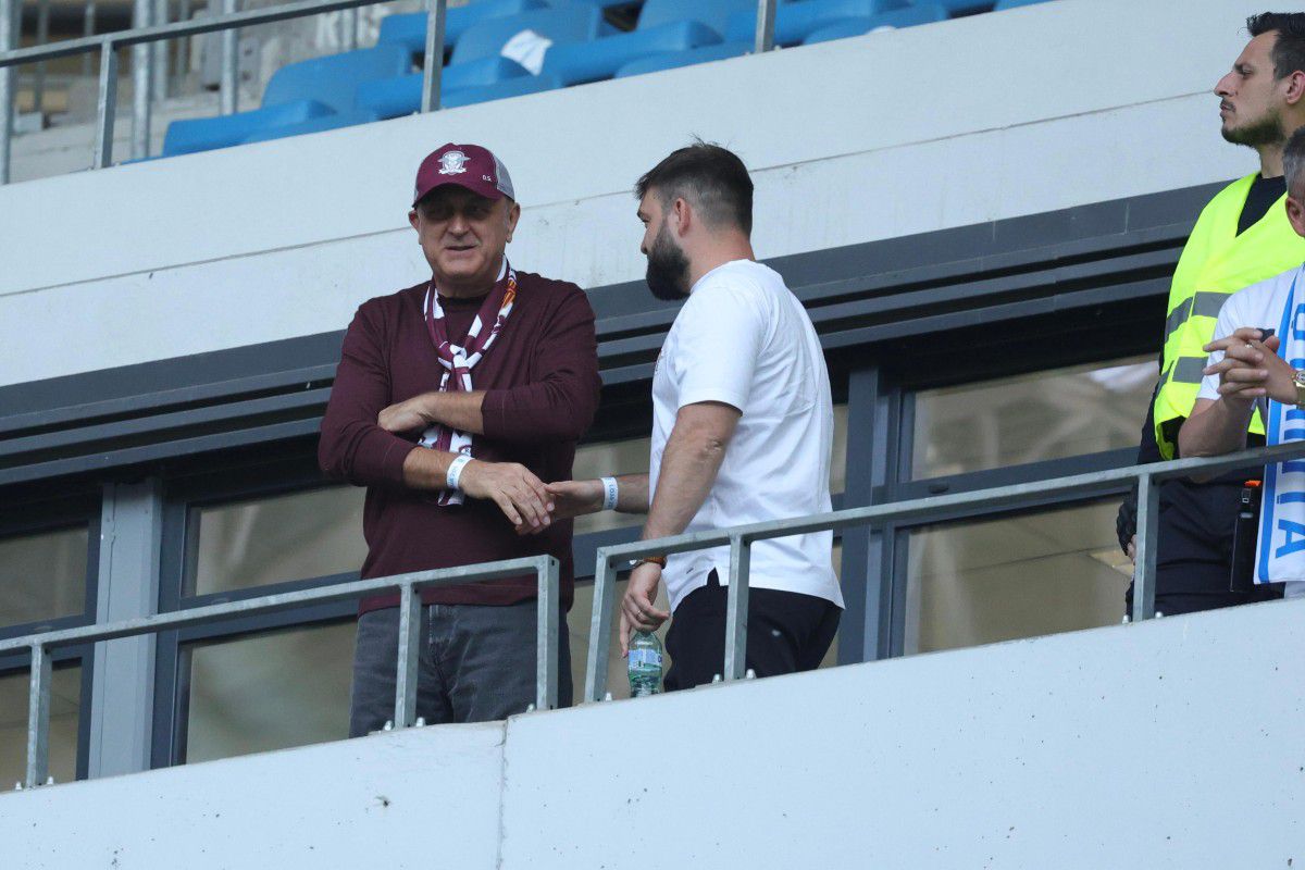 Dan Șucu, la „Ion Oblemenco” pentru U Craiova - Rapid