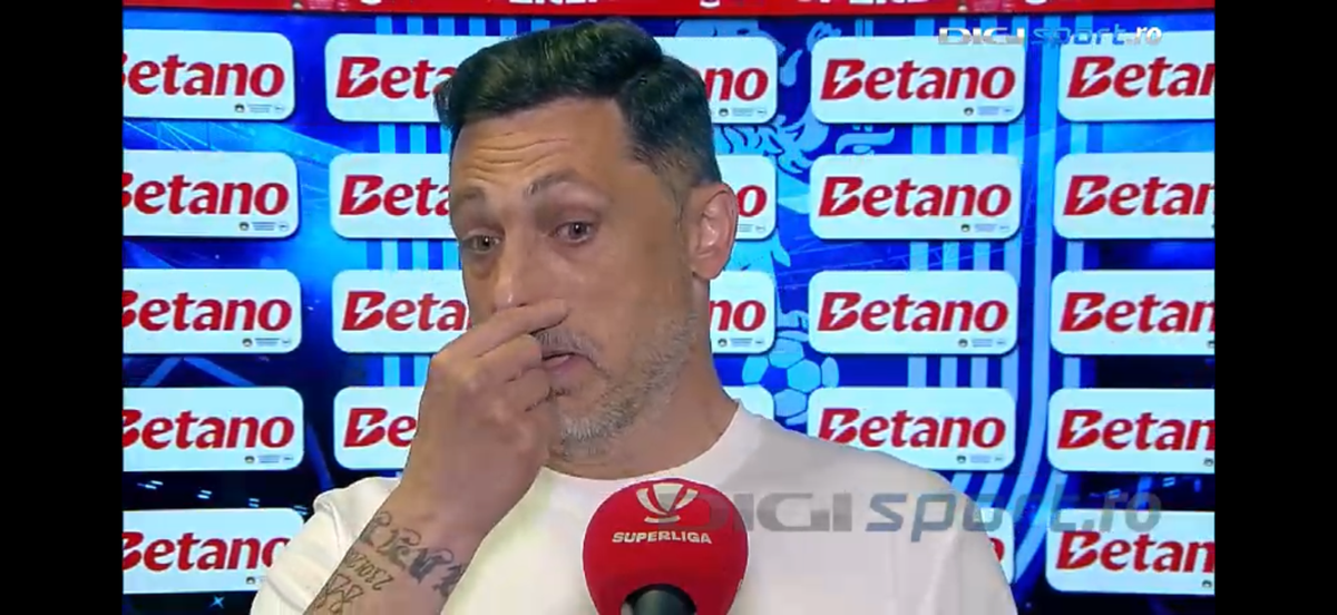 Mirel Rădoi, cu lacrimi în ochi și vocea sugrumată, a plecat de la interviu: „Mi-e greu!”