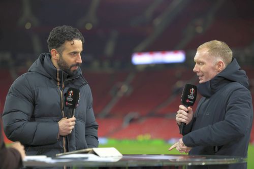 Paul Scholes, alături de Ruben Amorim/ foto Imago Images