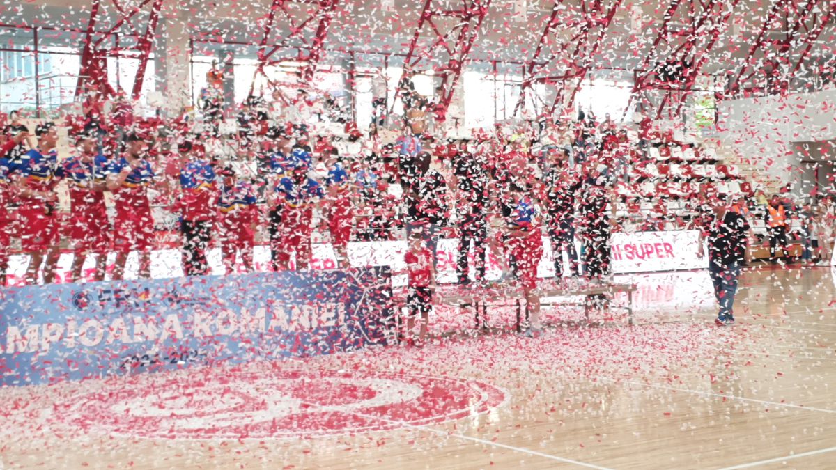 Dinamo, campioana României la handbal masculin