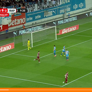 Burmaz și Ciobotariu s-au certat în Craiova - Rapid, foto: captură Orange Sport