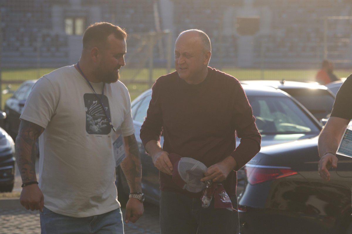 Dan Șucu, la „Ion Oblemenco” pentru U Craiova - Rapid