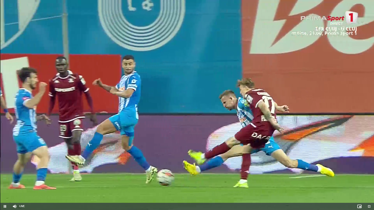 Laurențiu Popescu, gafă incredibilă în Universitatea Craiova - Rapid