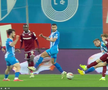 Laurențiu Popescu, gafă incredibilă în Universitatea Craiova - Rapid, foto: captură Prima Sport