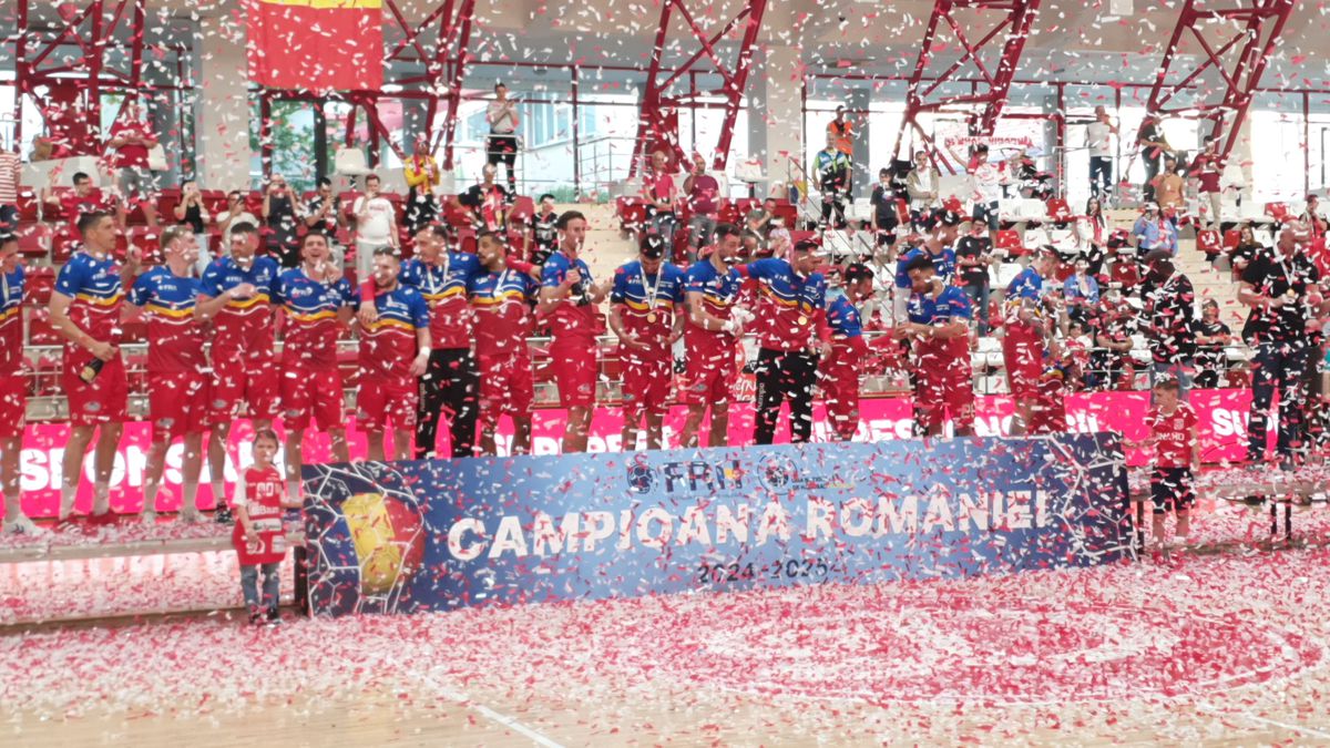 Dinamo, campioana României la handbal masculin