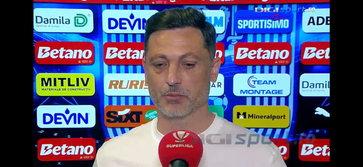 Mirel Rădoi, cu ochii în lacrimi după Craiova - Rapid