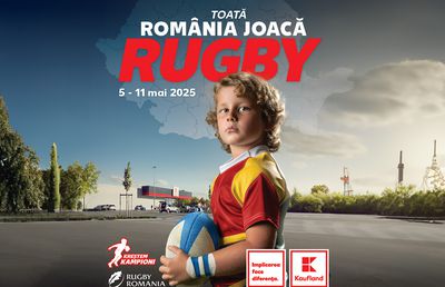 Kaufland și Federația Română de Rugby lansează Săptămâna Rugbyului în peste 30 de orașe