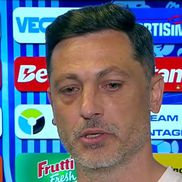 Mirel Rădoi, în lacrimi după Universitatea Craiova - Rapid 1-2, etapa 7 Superliga. Foto: captură TV