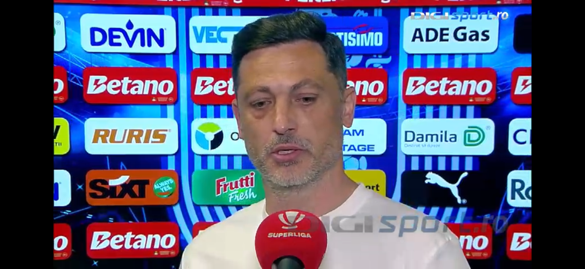 Mirel Rădoi, cu ochii în lacrimi după Craiova - Rapid