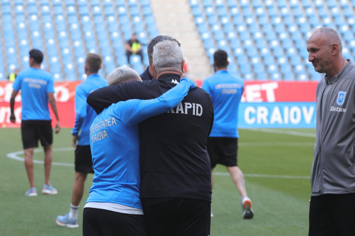 Universitatea Craiova - Rapid, imagini înainte de meci