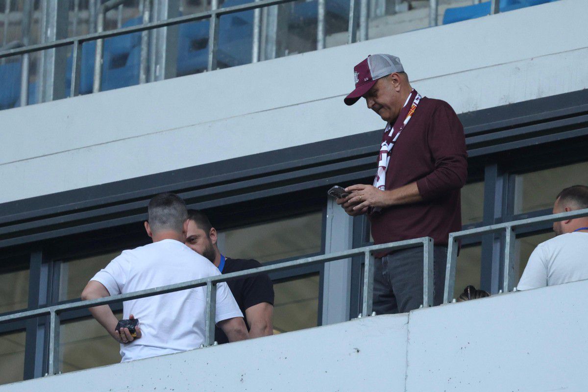 Dan Șucu, la „Ion Oblemenco” pentru U Craiova - Rapid