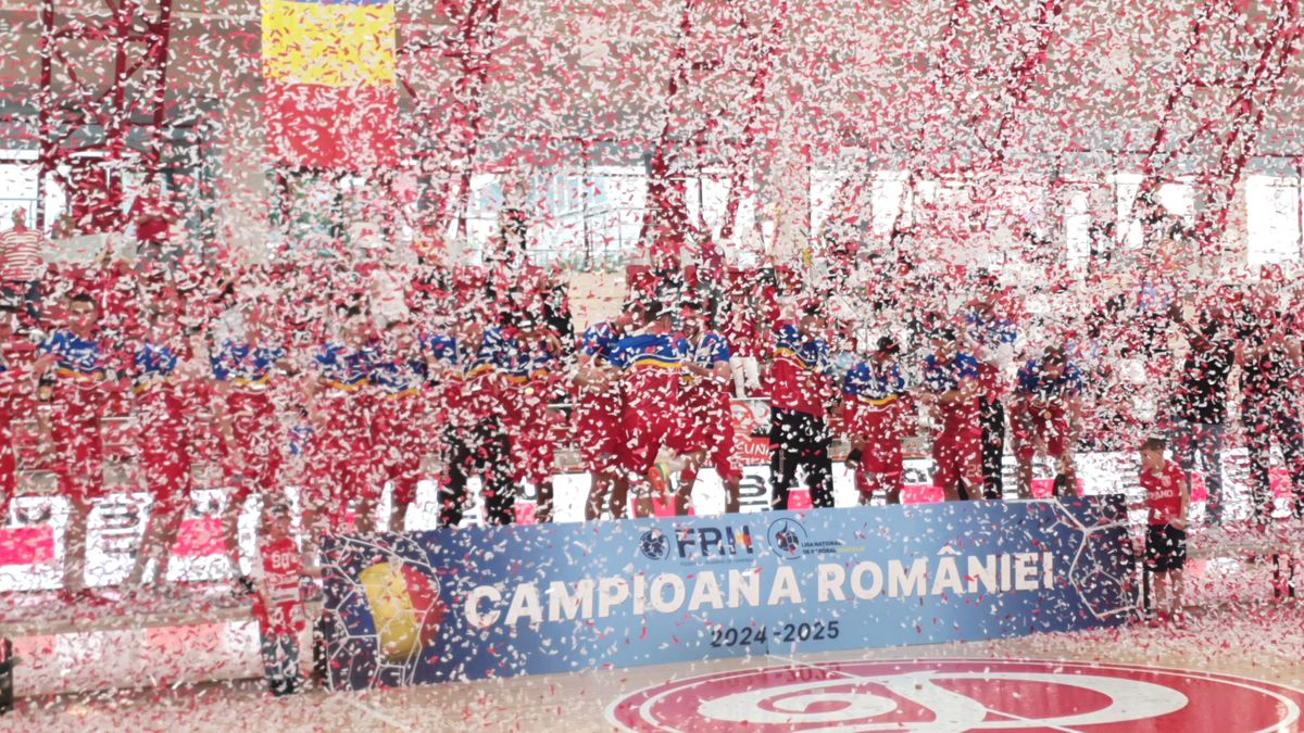 Dinamo, campioana României la handbal masculin