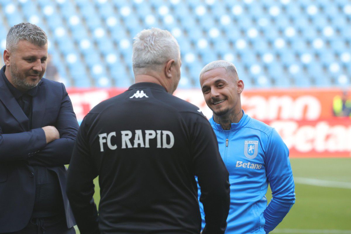 Universitatea Craiova - Rapid, imagini înainte de meci