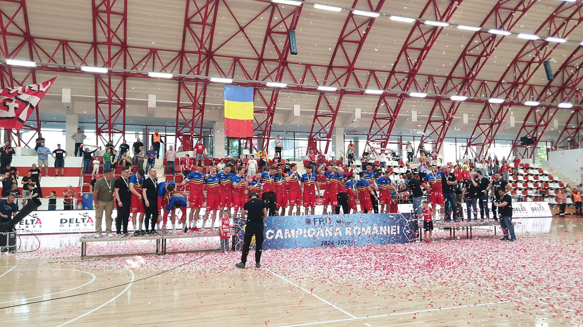 Dinamo, campioana României la handbal masculin