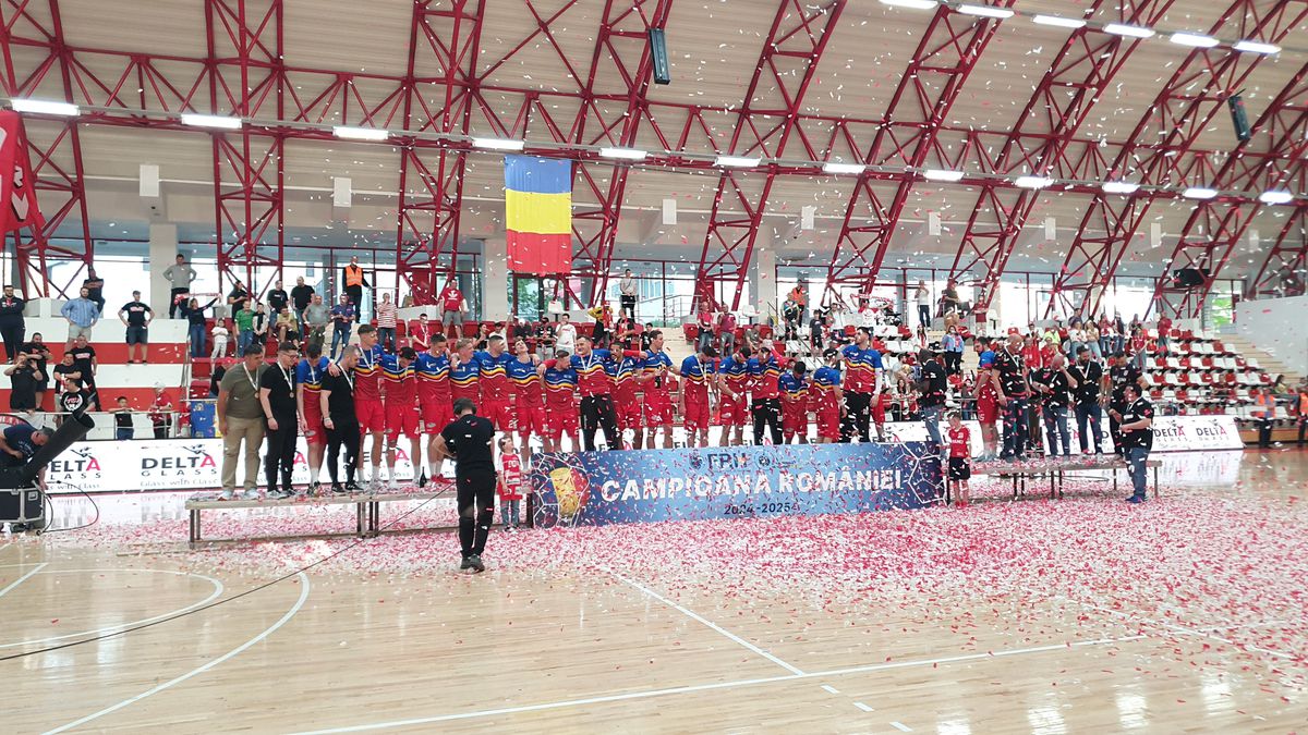 Dinamo, campioana României la handbal masculin