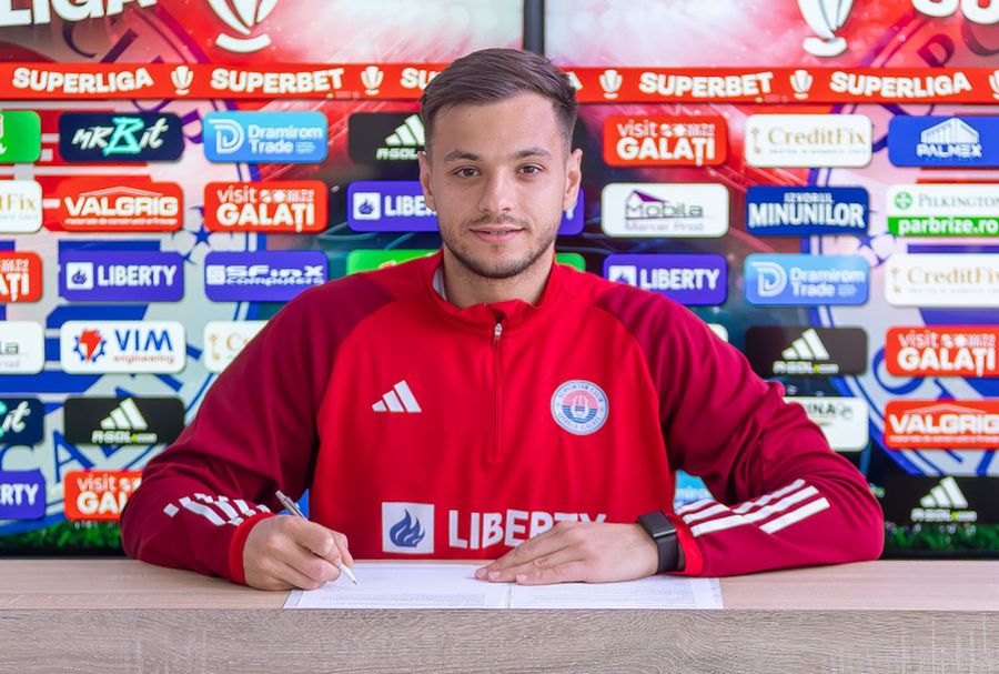 Cosmin Dur-Bozoancă a semnat prelungire cu Oțelul Galați/ foto: ascotelul.ro Cea mai în formă echipă din Superliga a anunțat oficial: „Contract până în 2027”