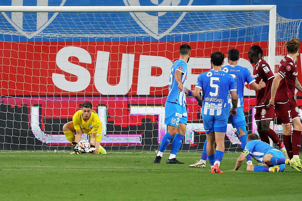 Universitatea Craiova - Rapid 1-2 » Bănia zguduită! Șumudică îi pune FCSB-ului titlul pe tavă