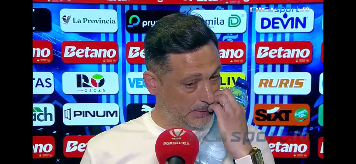 Mirel Rădoi, cu lacrimi în ochi și vocea sugrumată, a plecat de la interviu: „Mi-e greu!”