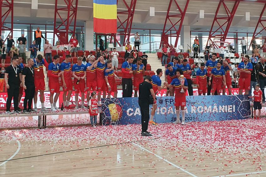 Dinamo a câștigat titlul la handbal masculin