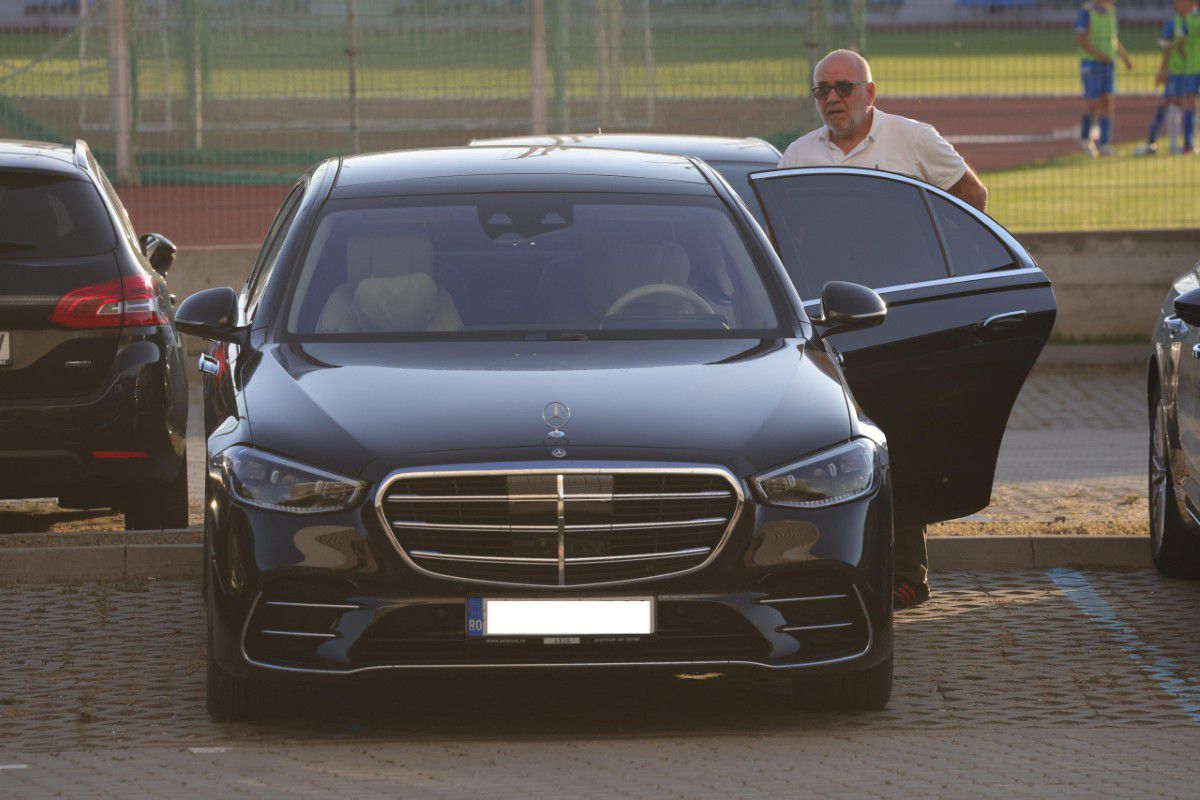 Dan Șucu, la „Ion Oblemenco” pentru U Craiova - Rapid