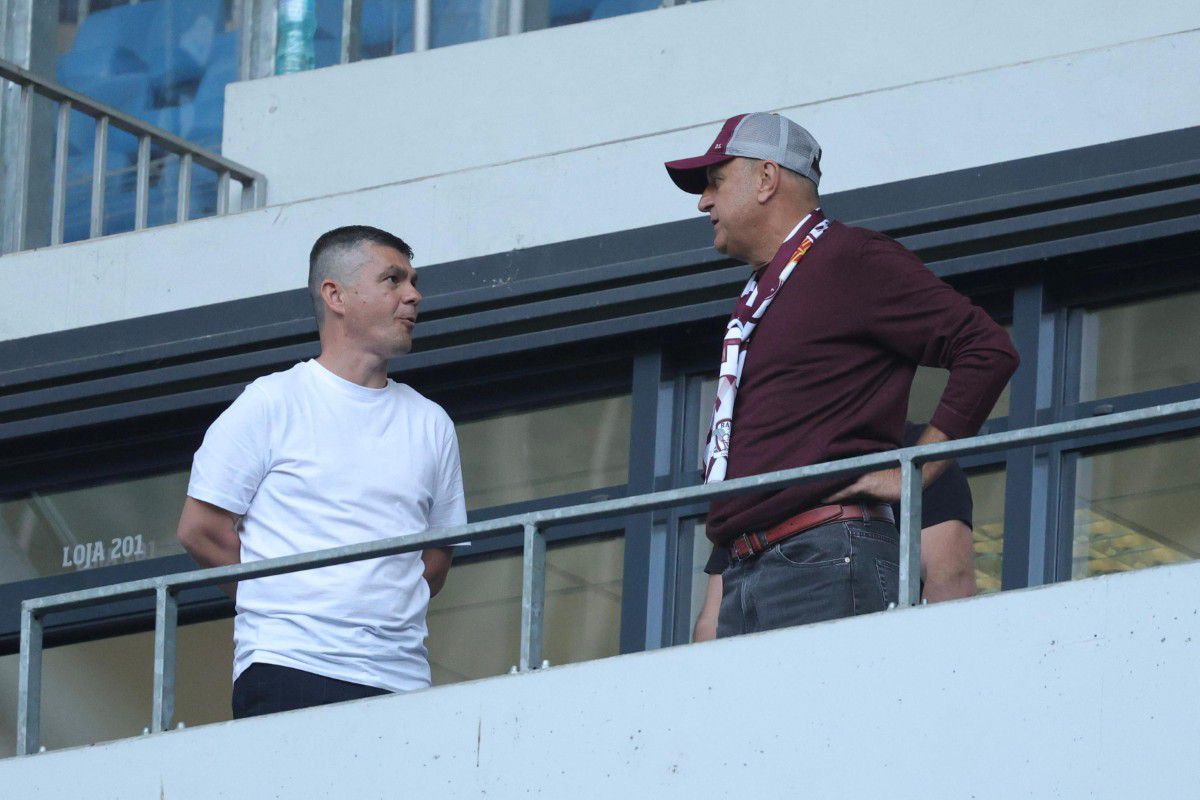 Dan Șucu, la „Ion Oblemenco” pentru U Craiova - Rapid