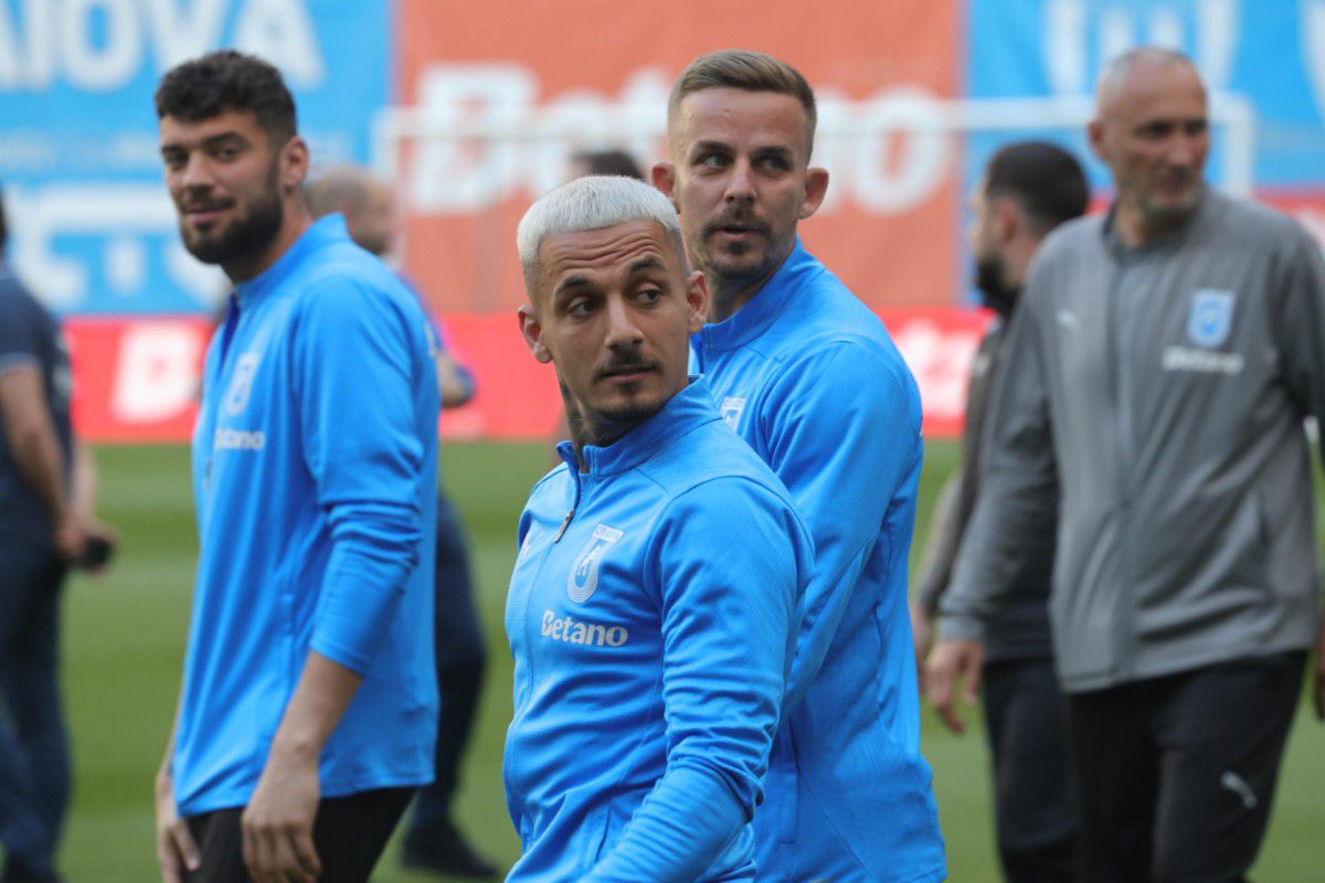 Universitatea Craiova - Rapid, imagini înainte de meci
