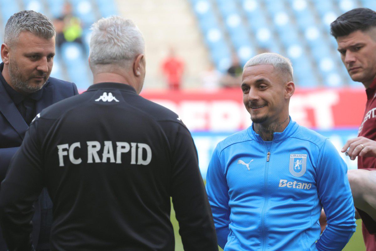 Universitatea Craiova - Rapid, imagini înainte de meci