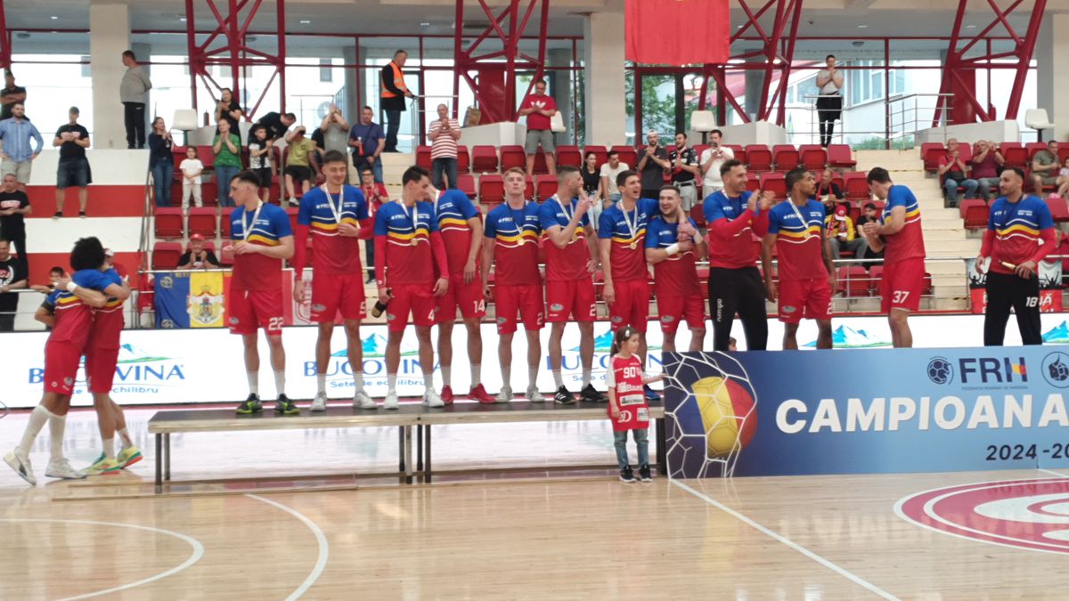 Dinamo, campioana României la handbal masculin