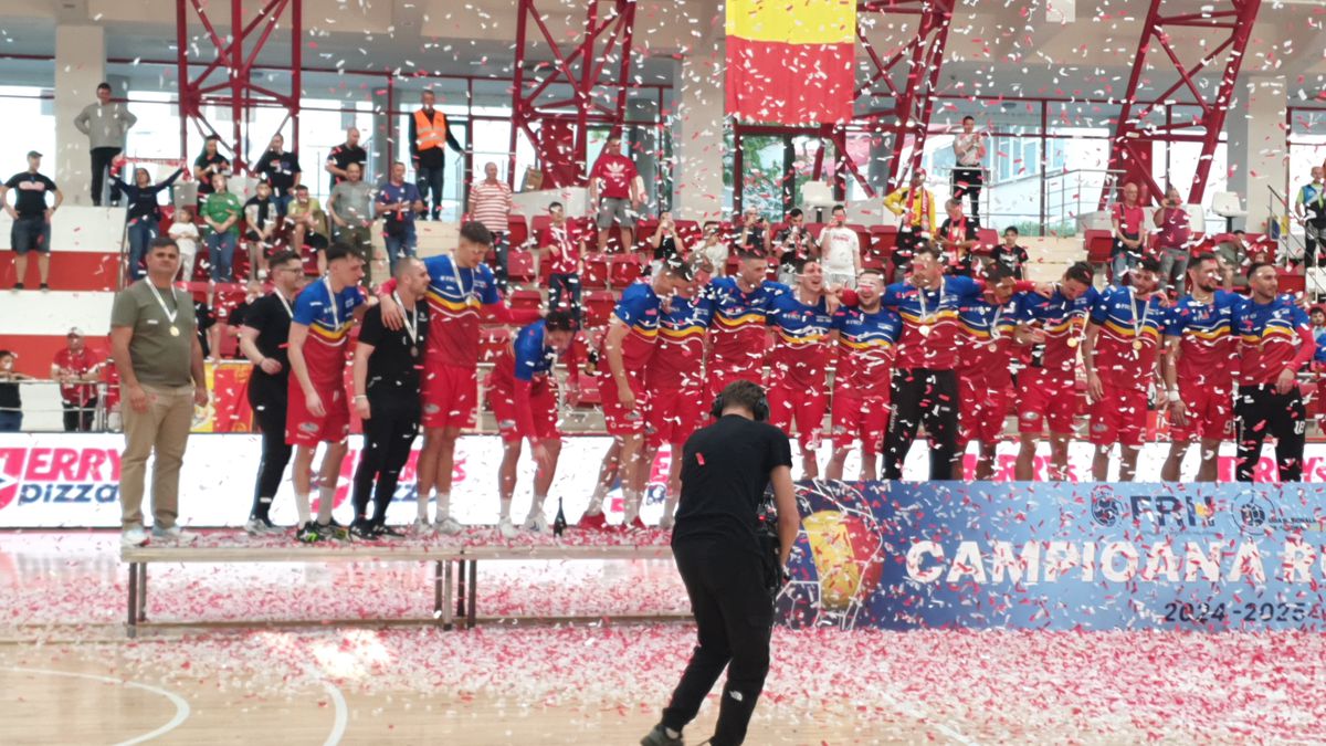 Dinamo, campioana României la handbal masculin