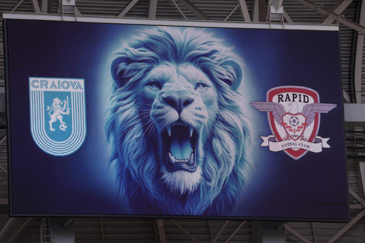 Universitatea Craiova - Rapid, imagini înainte de meci