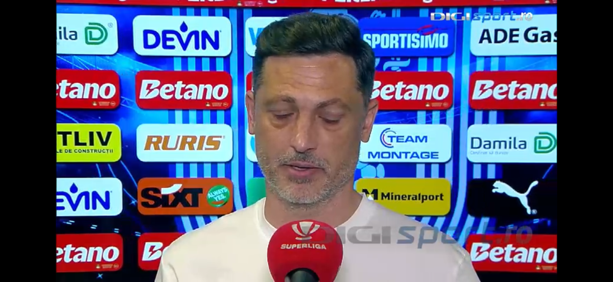 Mirel Rădoi, cu ochii în lacrimi după Craiova - Rapid