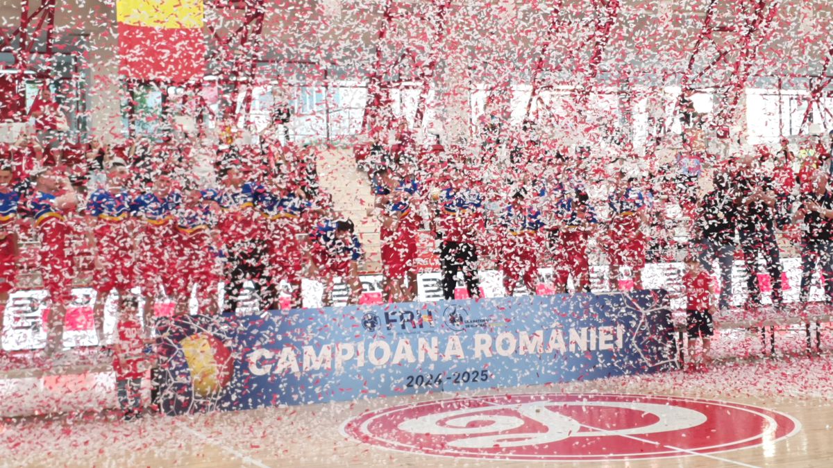 Dinamo, campioana României la handbal masculin