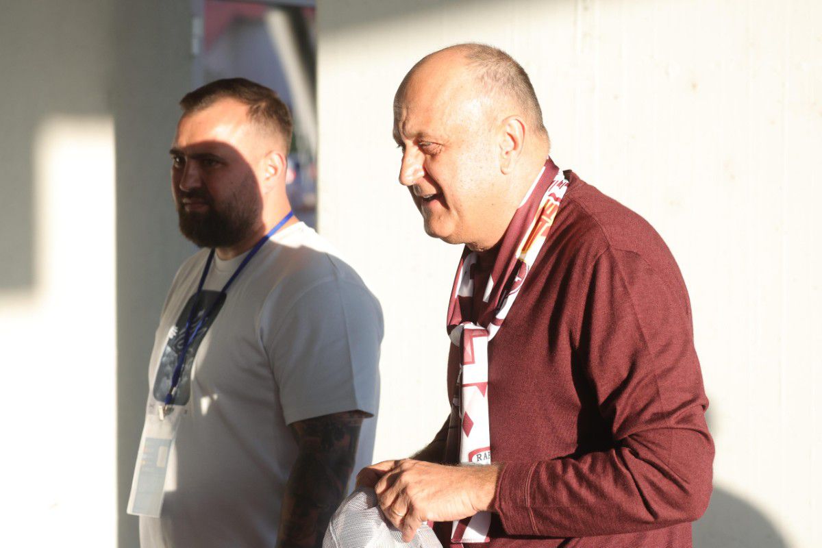 Dan Șucu, la „Ion Oblemenco” pentru U Craiova - Rapid