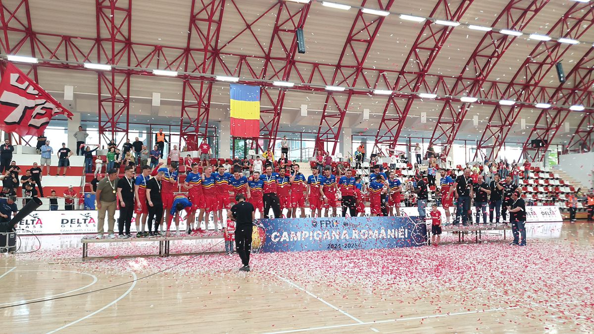 Dinamo, campioana României la handbal masculin