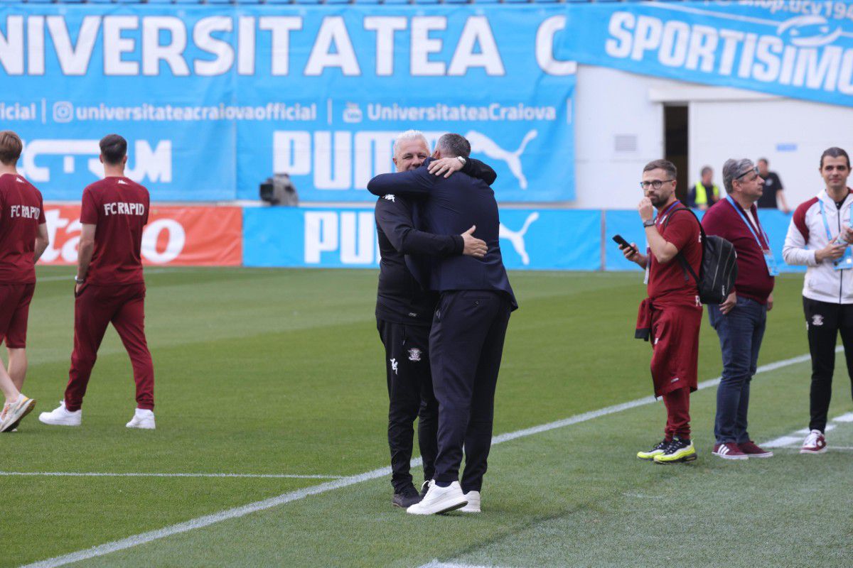 Universitatea Craiova - Rapid, imagini înainte de meci