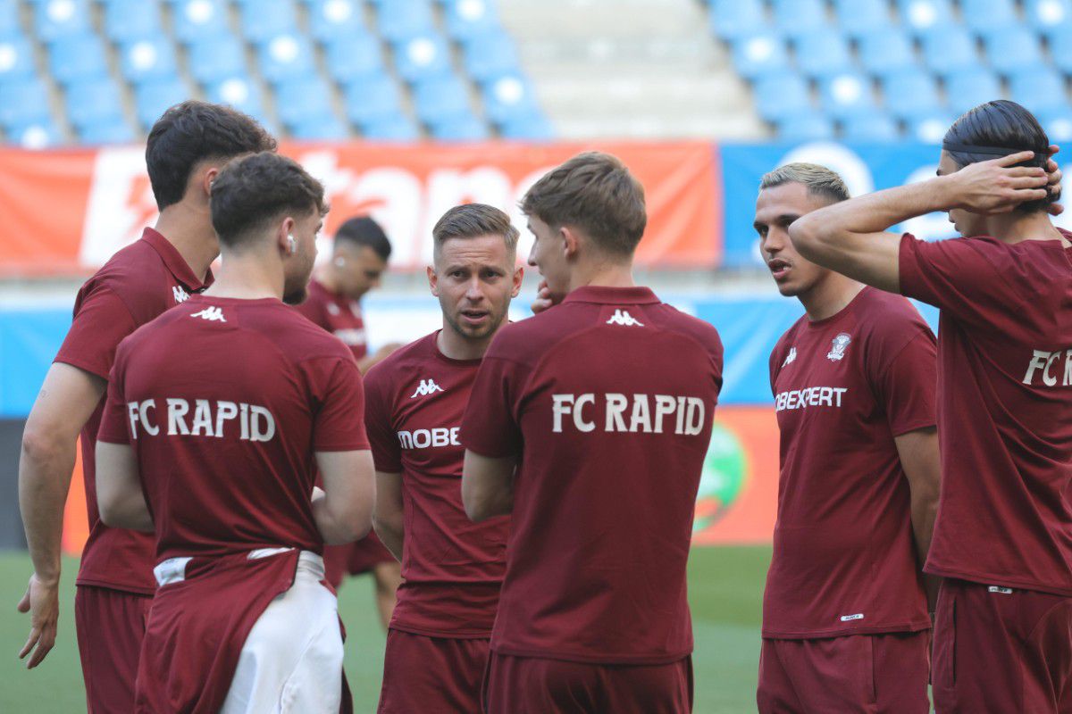 Universitatea Craiova - Rapid, imagini înainte de meci
