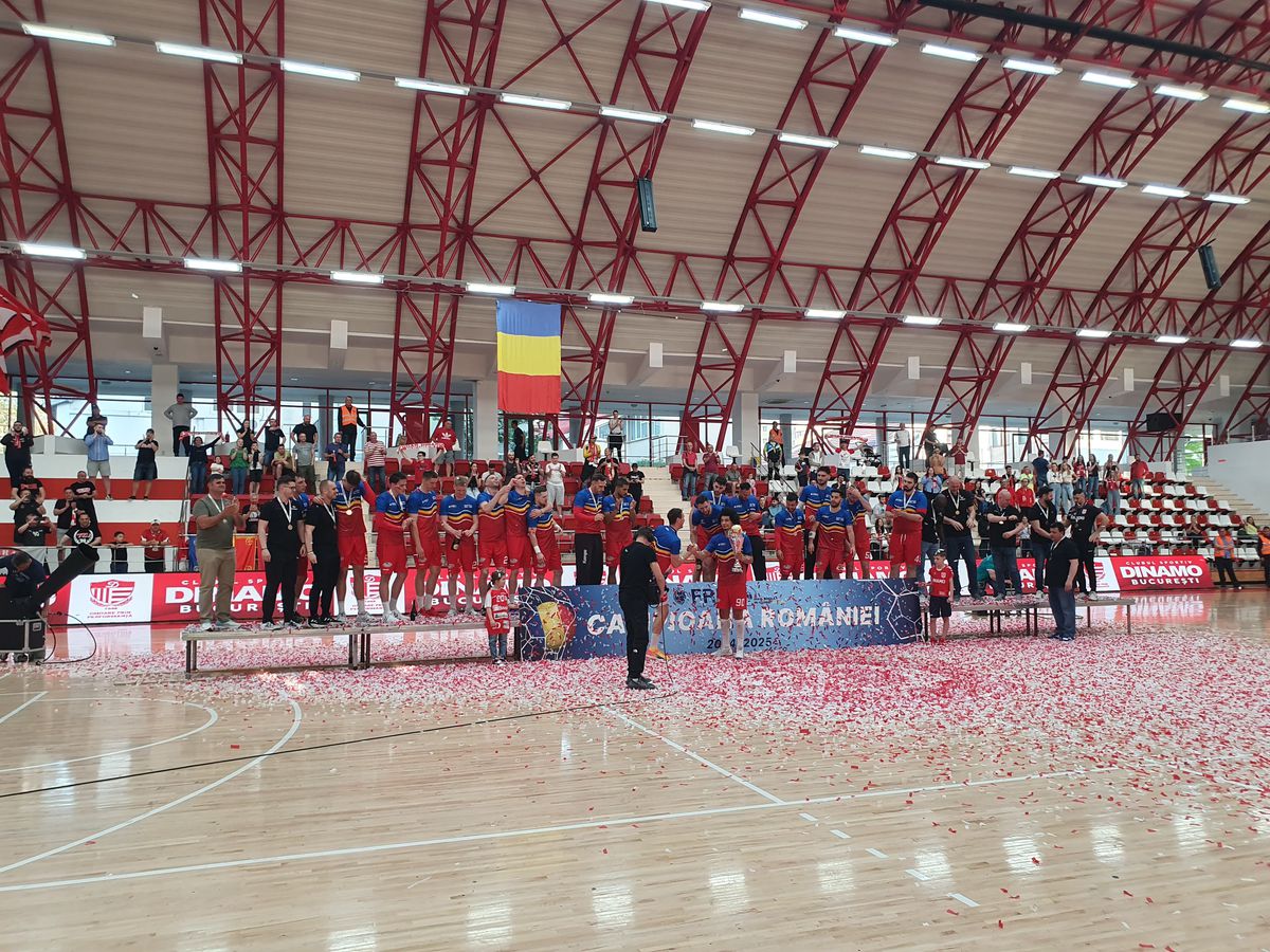 Dinamo, campioana României la handbal masculin
