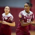 Aissatou Kouyate, jucătoarea lui Rapid București/Foto: Facebook (Handbal Rapid București)