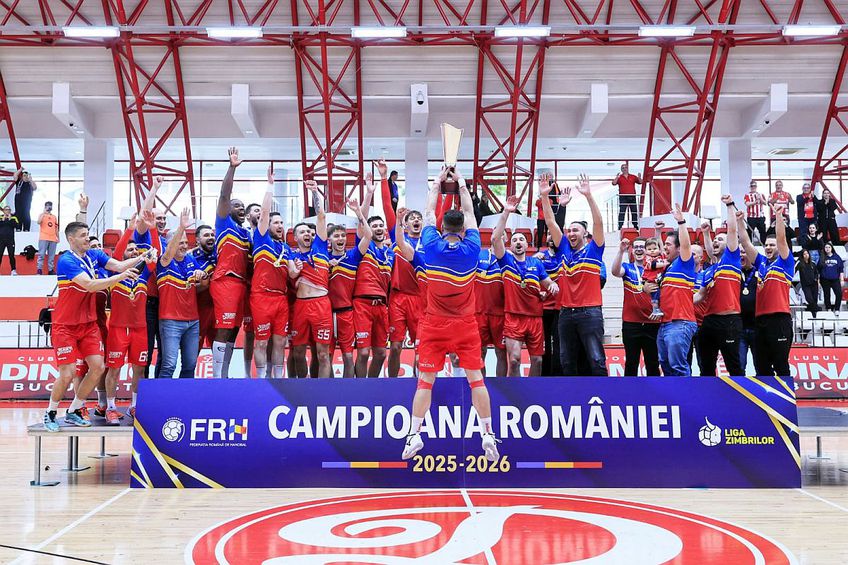Dinamo, din nou campioană la handbal // foto: Cristi Preda (GSP.ro)