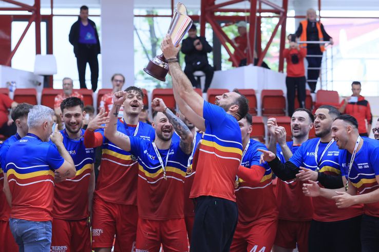 Dinamo, campioană la handbal masculin // Foto: Cristi Preda