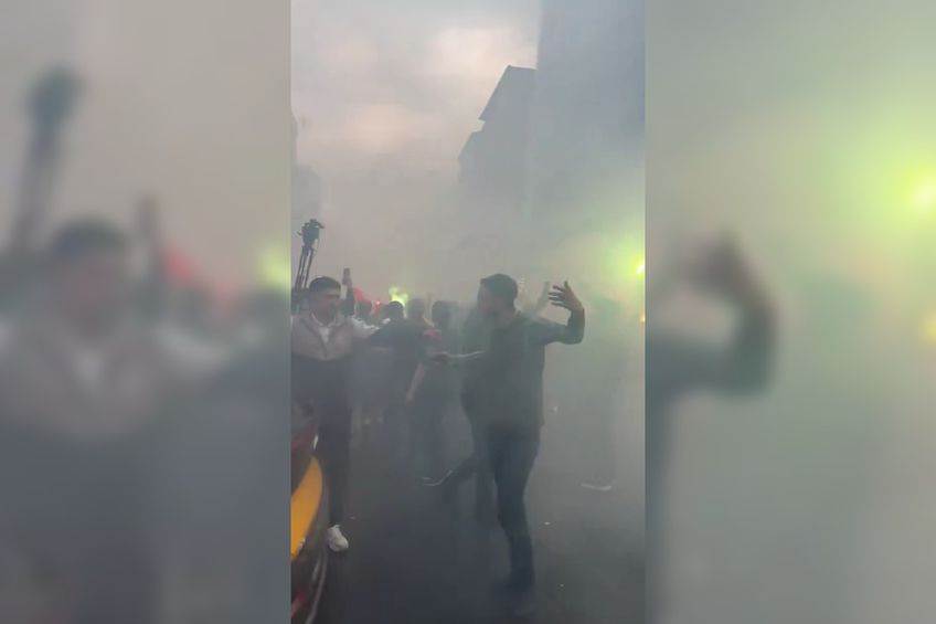 Explozie de bucurie pe străzile din Turcia // Capturi foto: X