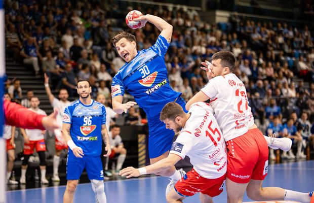 Un handbalist român și-a condus echipa din Ungaria spre finala EHF European Cup
