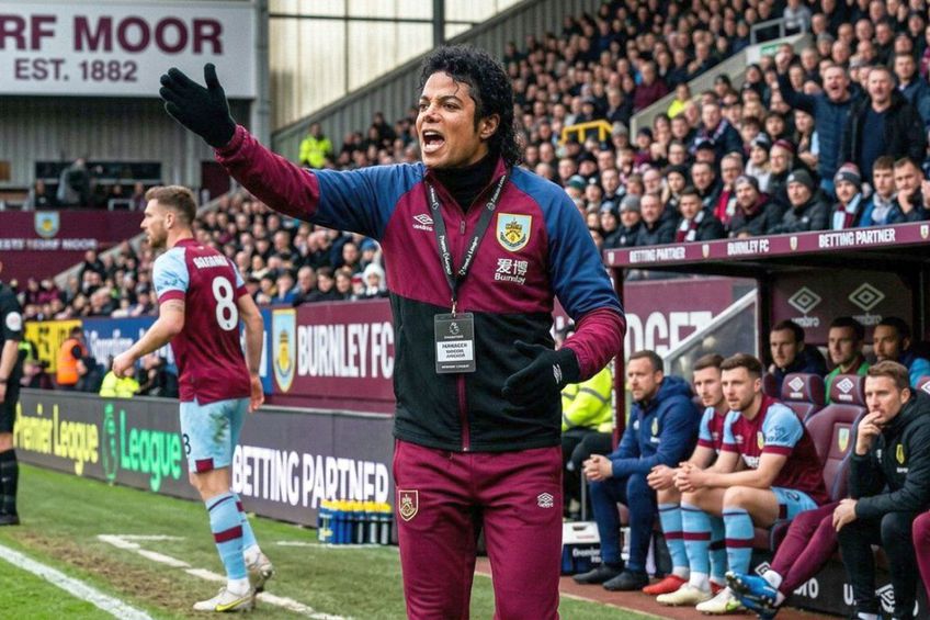 Avalanșă de meme-uri, după ce Michael Jackson a devenit antrenorul lui Burnley // FOTO: X