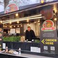 Liviu Ganea, în foodtruck-ul lui la Festival de Bonheur