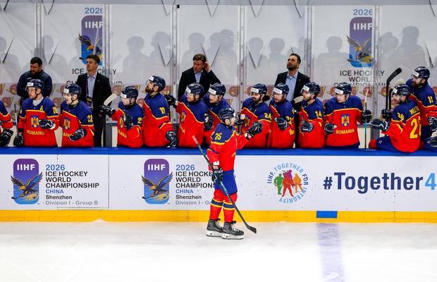 Naționala masculină de hochei a României a obținut a doua victorie la Campionatul Mondial, Divizia I/B