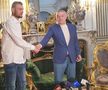 Gigi Becali l-a prezentat pe Alexandru Crețu